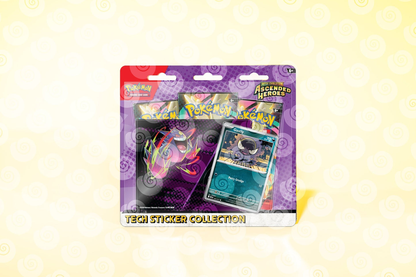 Ascended Heroes Tech Sticker Collection - Gastly - Helix Coleccionables