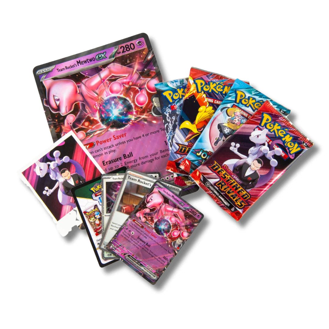 Team Rocket's Mewtwo EX Box - Helix Coleccionables