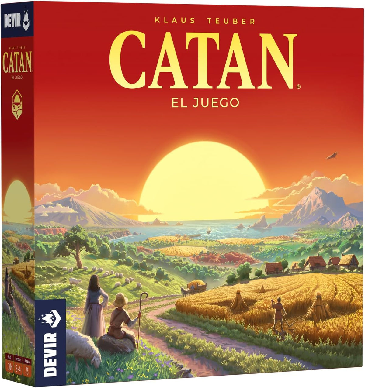 Catan – Juego de Mesa de Estrategia y Comercio - Helix Coleccionables
