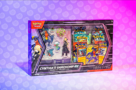 Cynthia's Garchomp ex Premium Collection - Helix Coleccionables