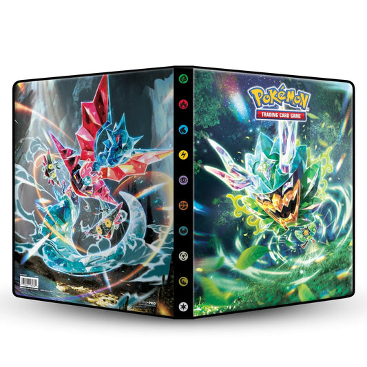 Ultra Pro: Pokemon TCG Scarlet & Violet 6 Pocket Portfolio - Helix Coleccionables