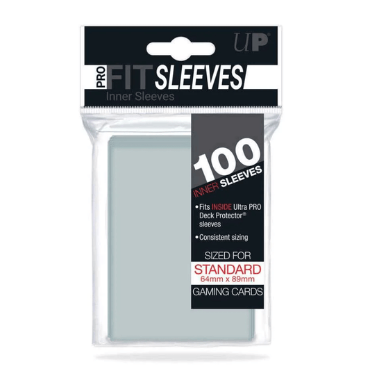 Ultra Pro: Pro-Fit Standard Size Deck Protectors (Ajuste Perfecto) - Helix Coleccionables