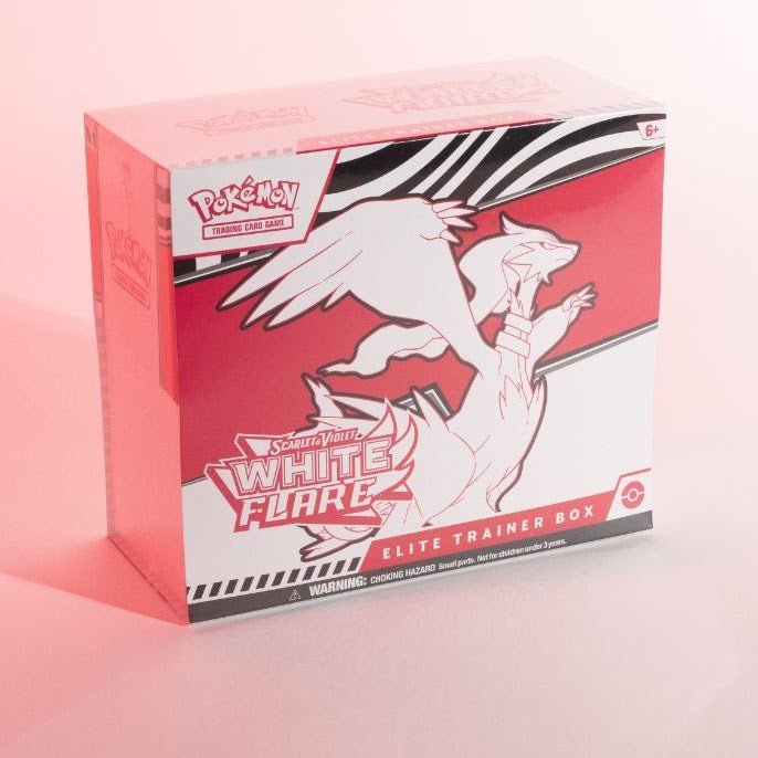 White Flare ETB - Helix Coleccionables